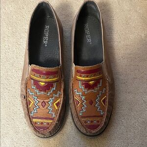 Roper Woman’s Leather Loafers